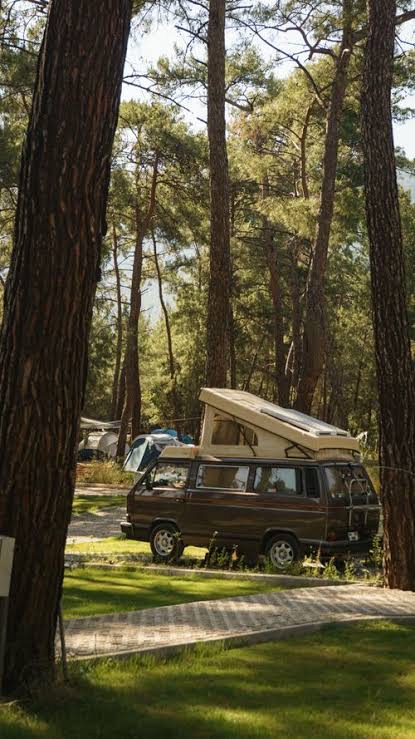 Emplacements d’un camping